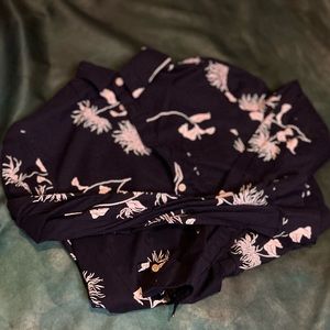 Navy/White Button Down